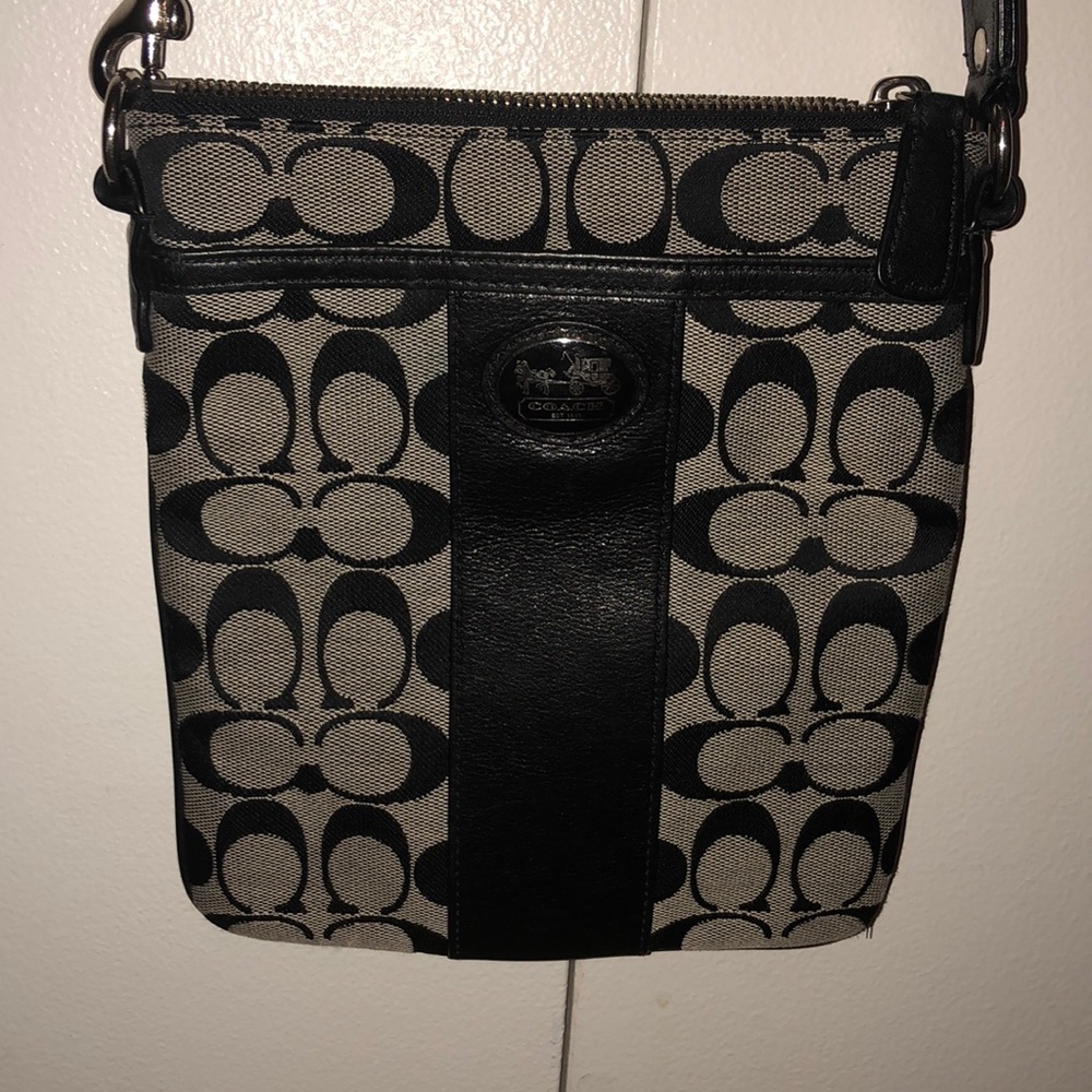 Black Coach Crossbody